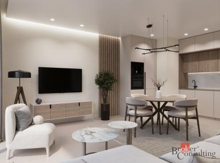 Prodej bytu, 2+kk, 49,2 m²