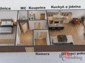 Prodej bytu, 2+kk, 66,8 m²