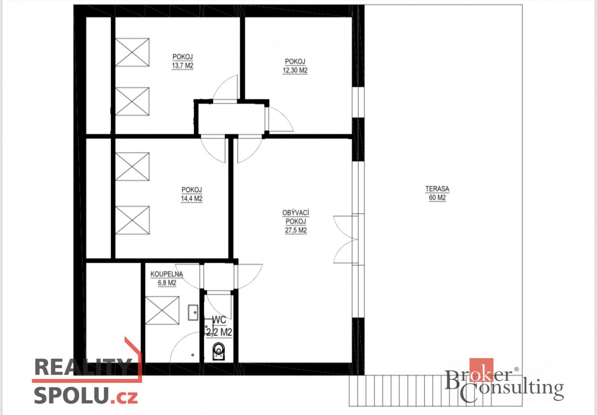 Prodej, byty/4+kk, 160 m2, 67124 Vrbovec, Znojmo [ID 84027]