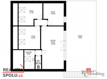Prodej bytu, 4+kk, 160 m²