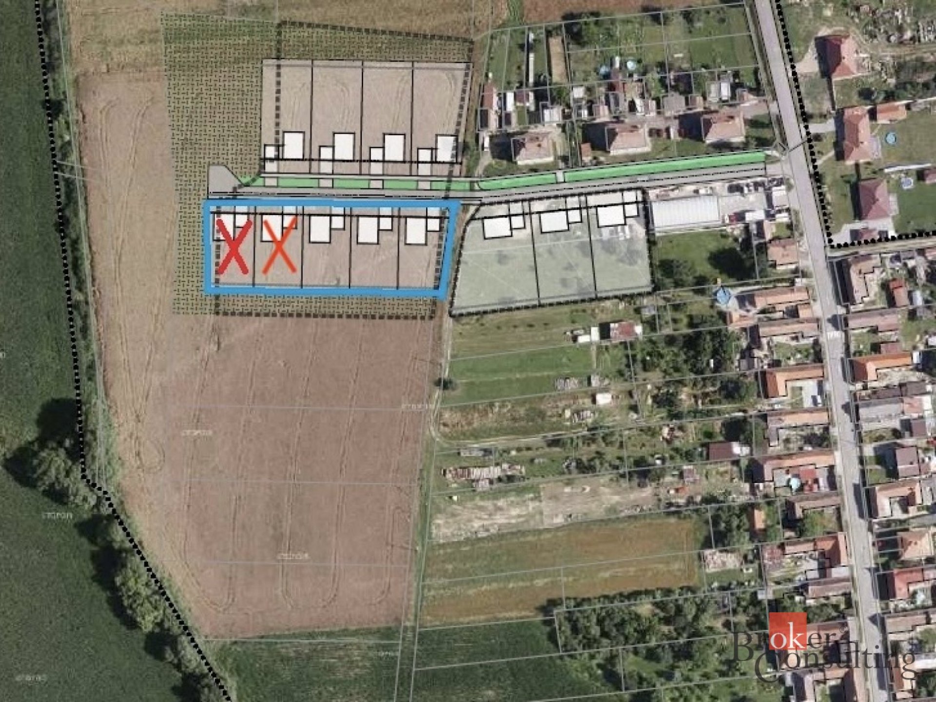 Prodej, pozemky/bydlení, 840 m2, Lesná, Znojmo [ID 84026]