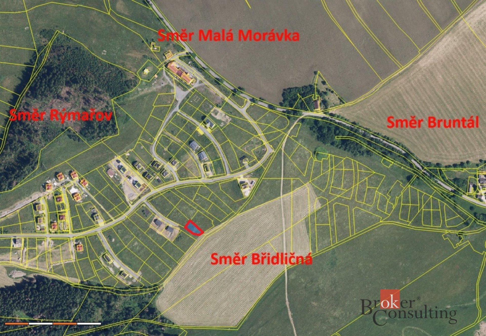 Prodej, pozemky/ostatní, 478 m2, Horní Václavov 159, 79201 Václavov u Bruntálu, Bruntál [ID 80050]