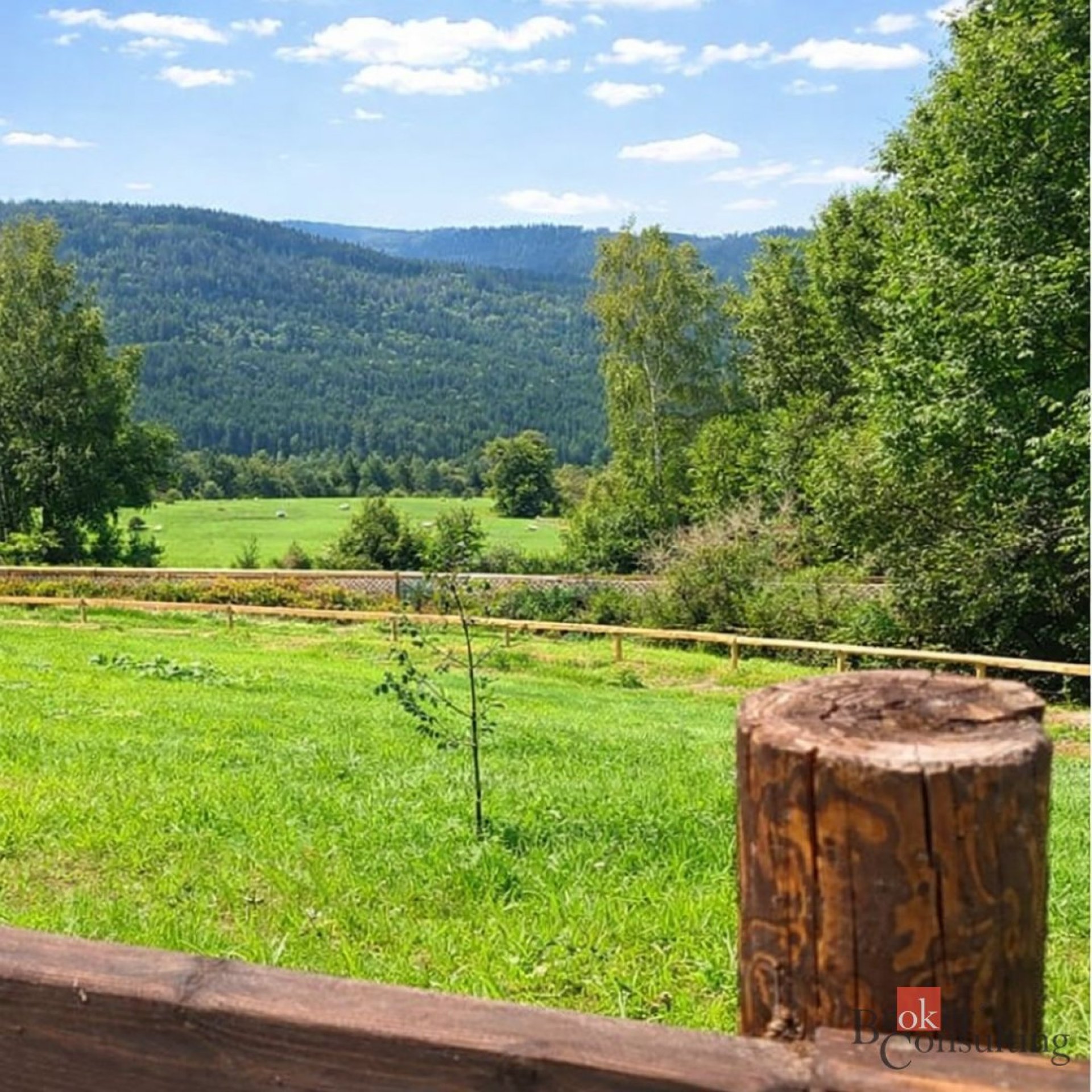 Prodej, pozemky/louka, 282 m2, Hojsova Stráž , Železná Ruda, Klatovy [ID 83286]