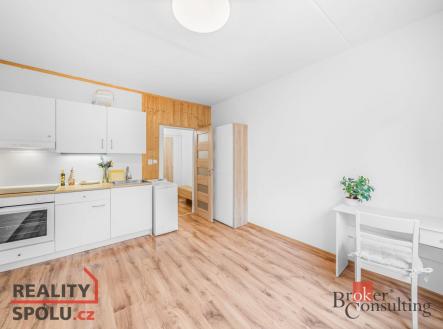 Pronájem bytu, 1+kk, 19,43 m²