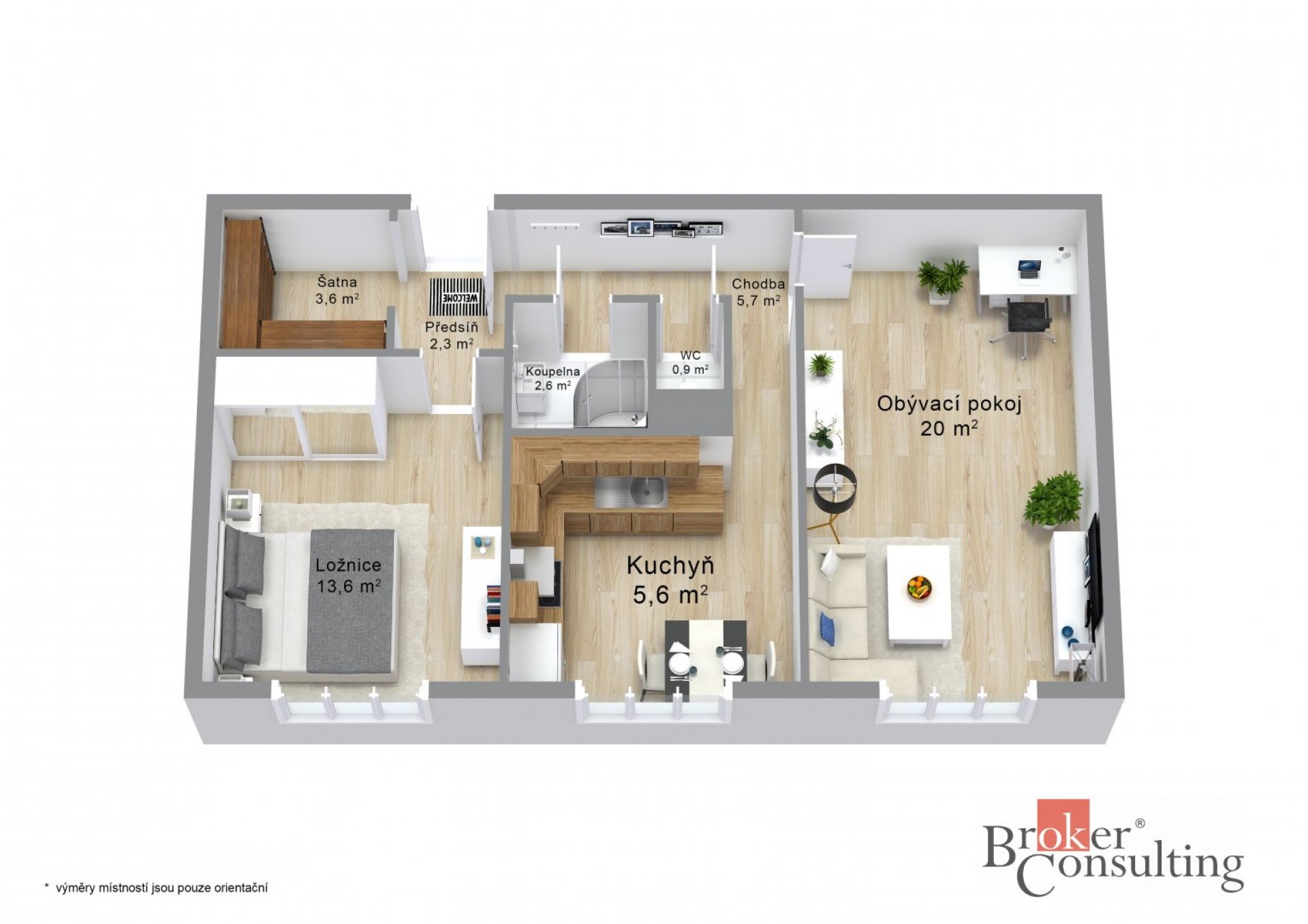 Prodej bytu 2+1 | 60 m² | Spartakiádní 1965, Sokolov