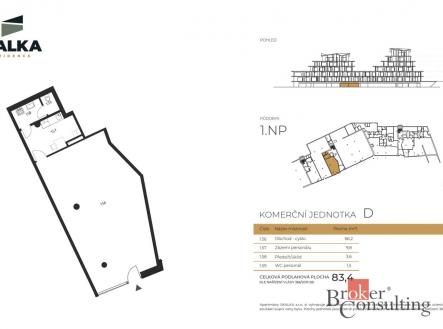 Prodej - komerční objekt, jiný, 82 m²