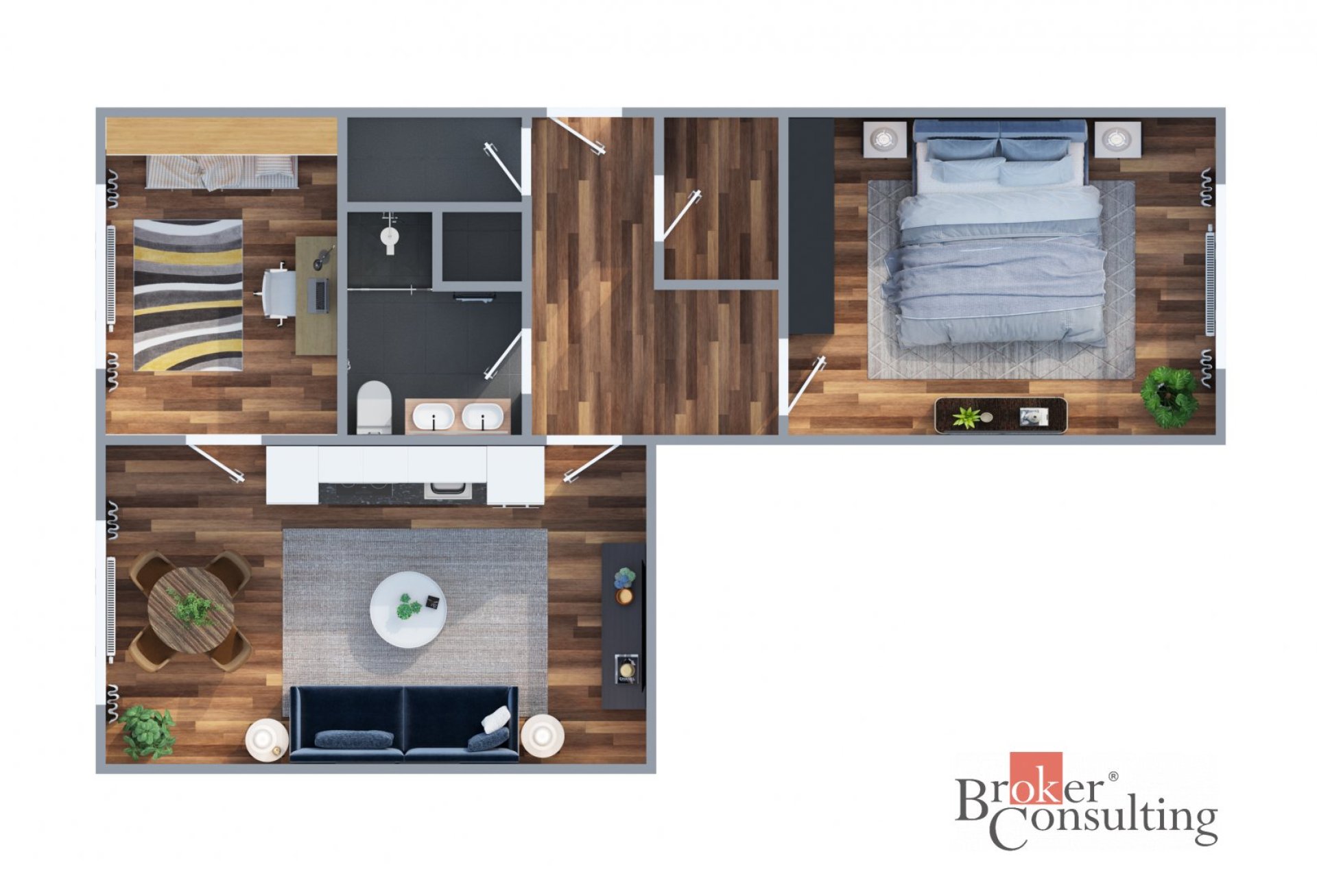 Prodej, byty/3+kk, 62 m2, Jeronýmova 3287/15, 46602 Jablonec nad Nisou, Jablonec nad Nisou [ID 83313