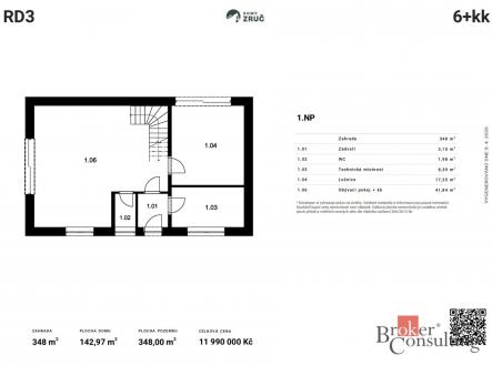 Prodej - dům/vila, 142,97 m²