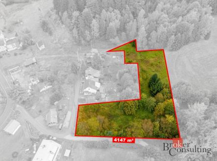 Prodej - pozemek pro bydlení, 4 147 m²
