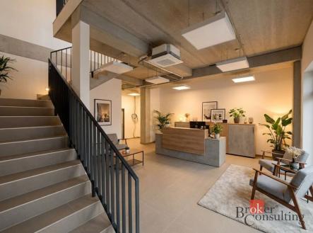 Pronájem - komerční objekt, administrativní budova, 444 m²