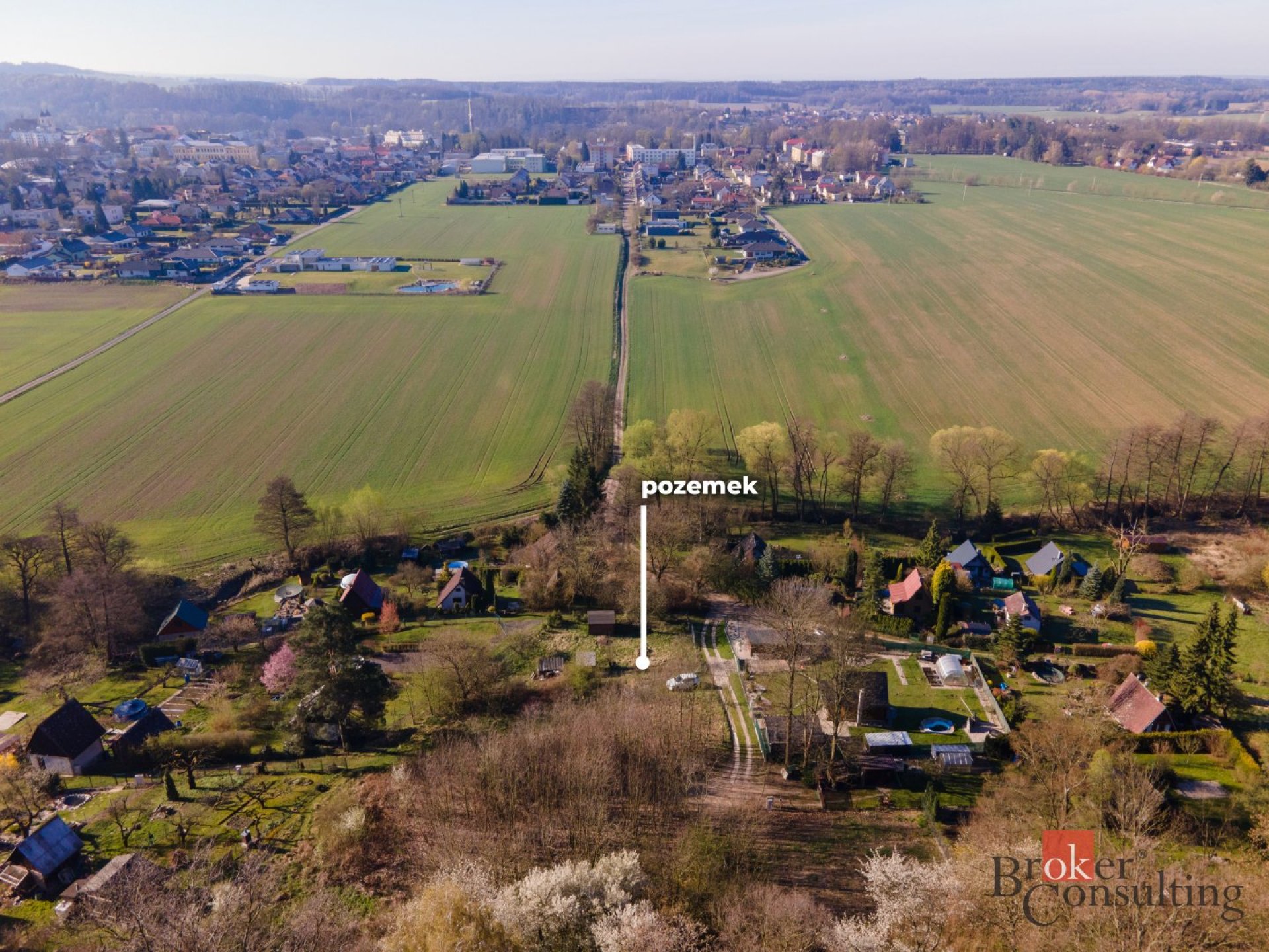 Prodej, pozemky/zahrada, 542 m2, Kostelec nad Orlicí , Rychnov nad Kněžnou [ID 84057]