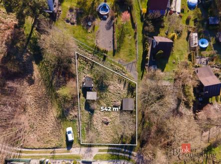 Prodej - pozemek, zahrada, 542 m²