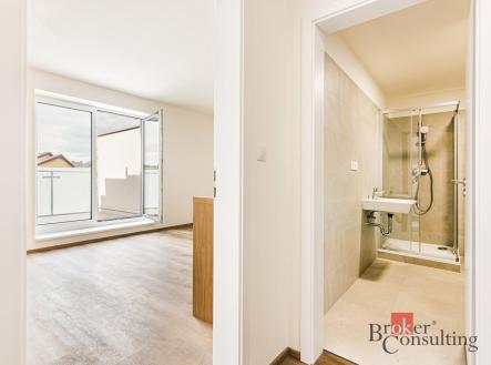 Pronájem bytu, 1+kk, 32,33 m²