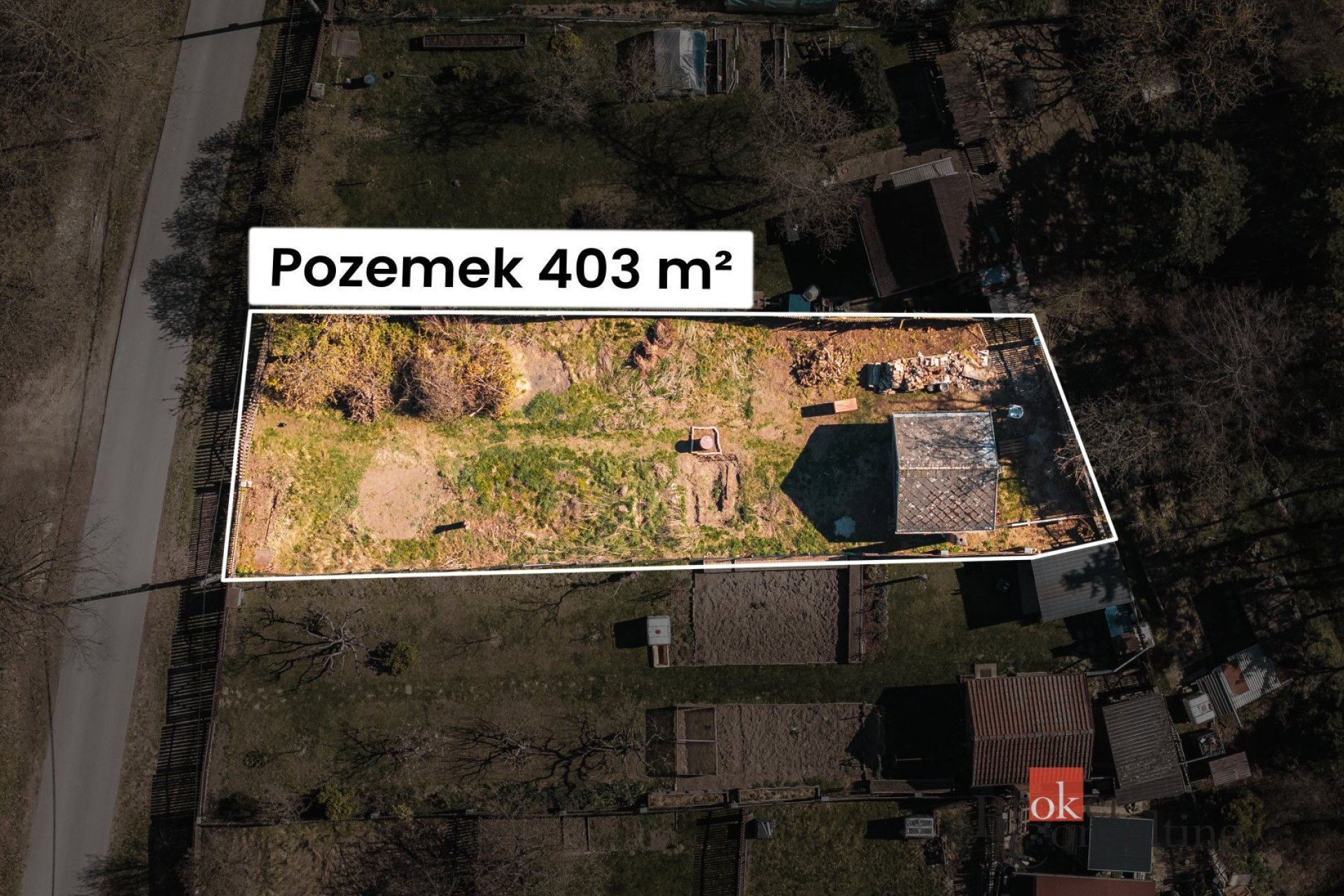 Prodej, pozemky/zahrada, 403 m2, Heřmanova Huť, Plzeň-sever [ID 83306]