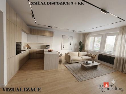 Prodej bytu, 2+1, 72,1 m²