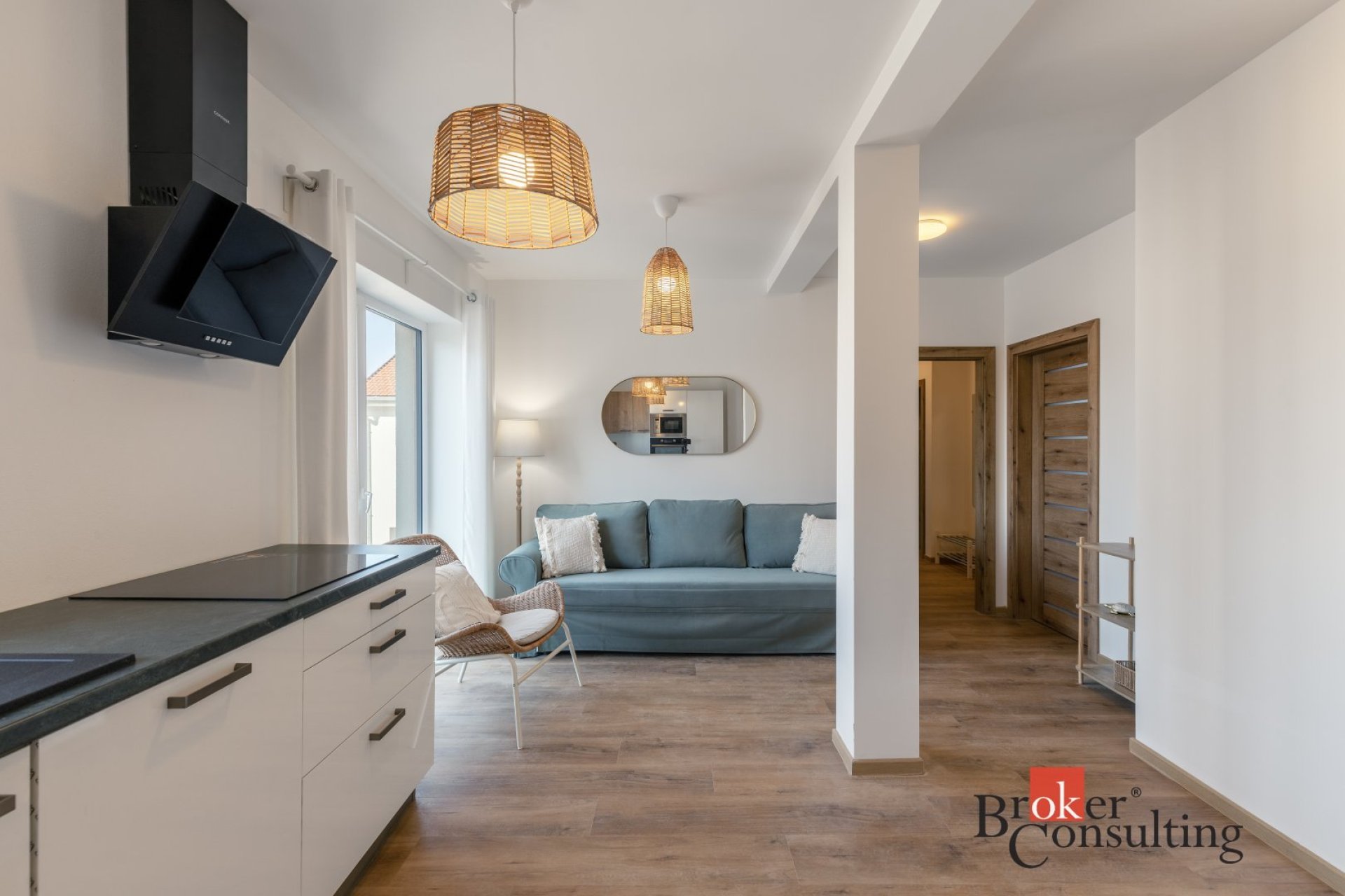 Luxusní byt 3+kk v novostavbě ve velmi klidné a vyhledávané lokalitě Valtic