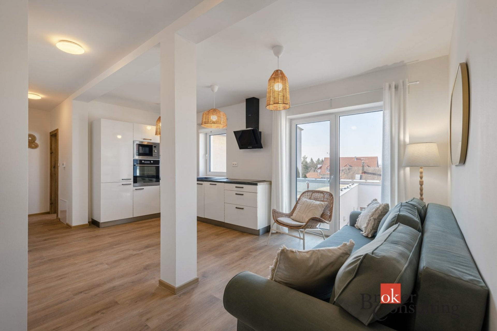 Luxusní byt 3+kk v novostavbě ve velmi klidné a vyhledávané lokalitě Valtic