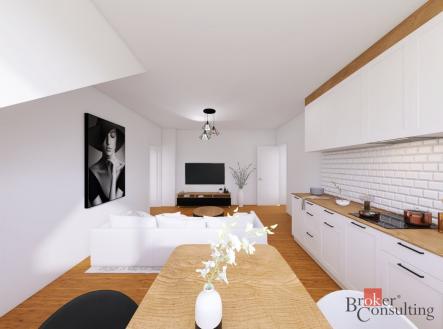 Prodej bytu, 1+kk, 38,6 m²