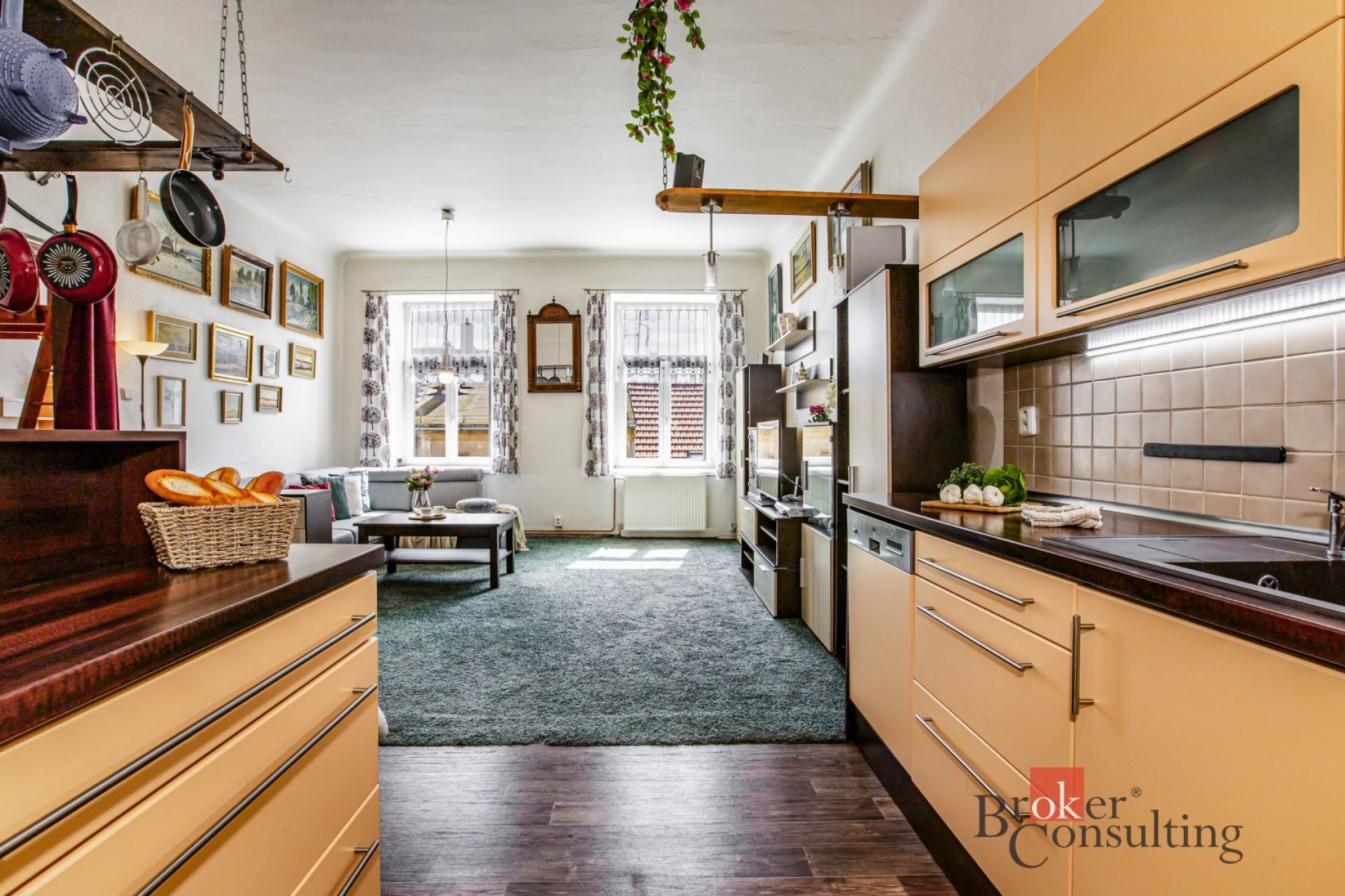 Prodej prostorného bytu 2+KK 71 m2 v centru Jihlavy