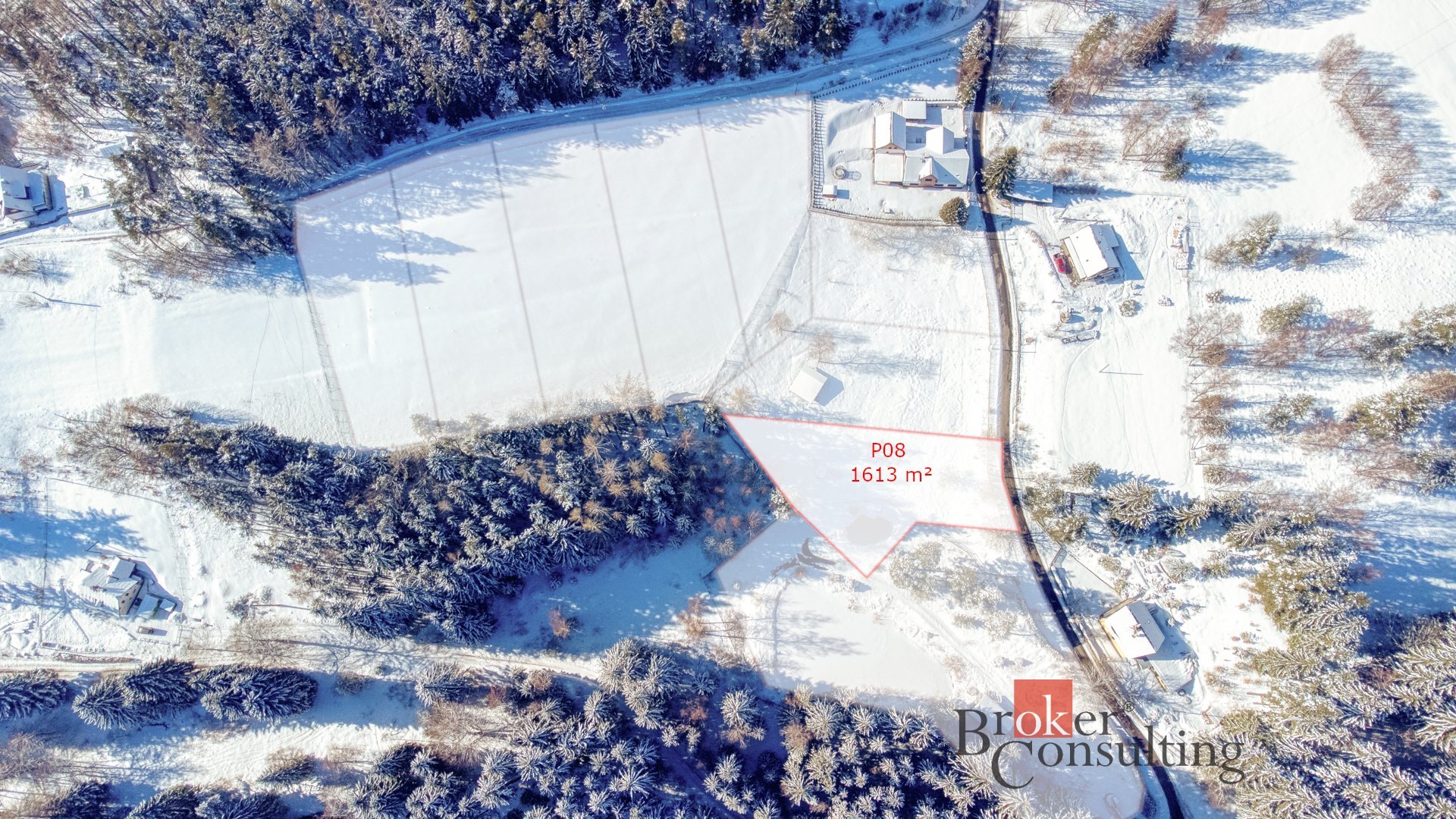 Výjimečný stavební pozemek s rybníkem v Novém Fojtově, 4 779 m²
