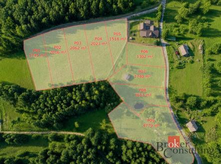 Prodej - pozemek pro bydlení, 2 062 m²