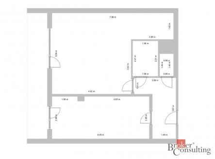 Prodej bytu, 2+kk, 57 m²