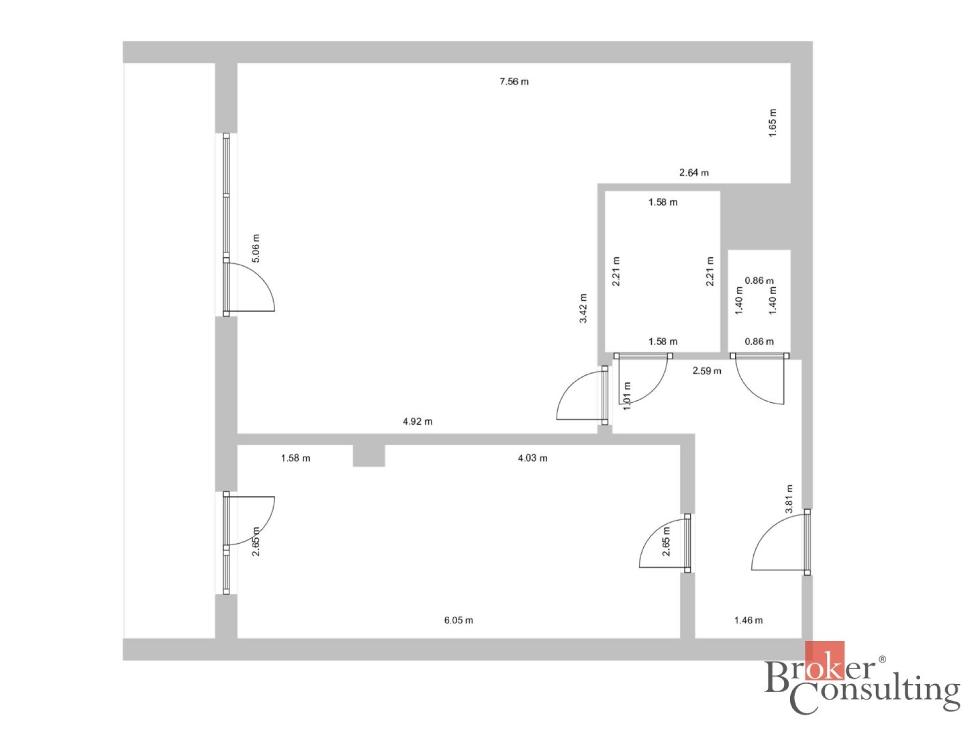 Prodej, byty/2+kk, 67 m2, Běhounkova 2534/67, Stodůlky, 15800 Praha 5 [ID 84085]