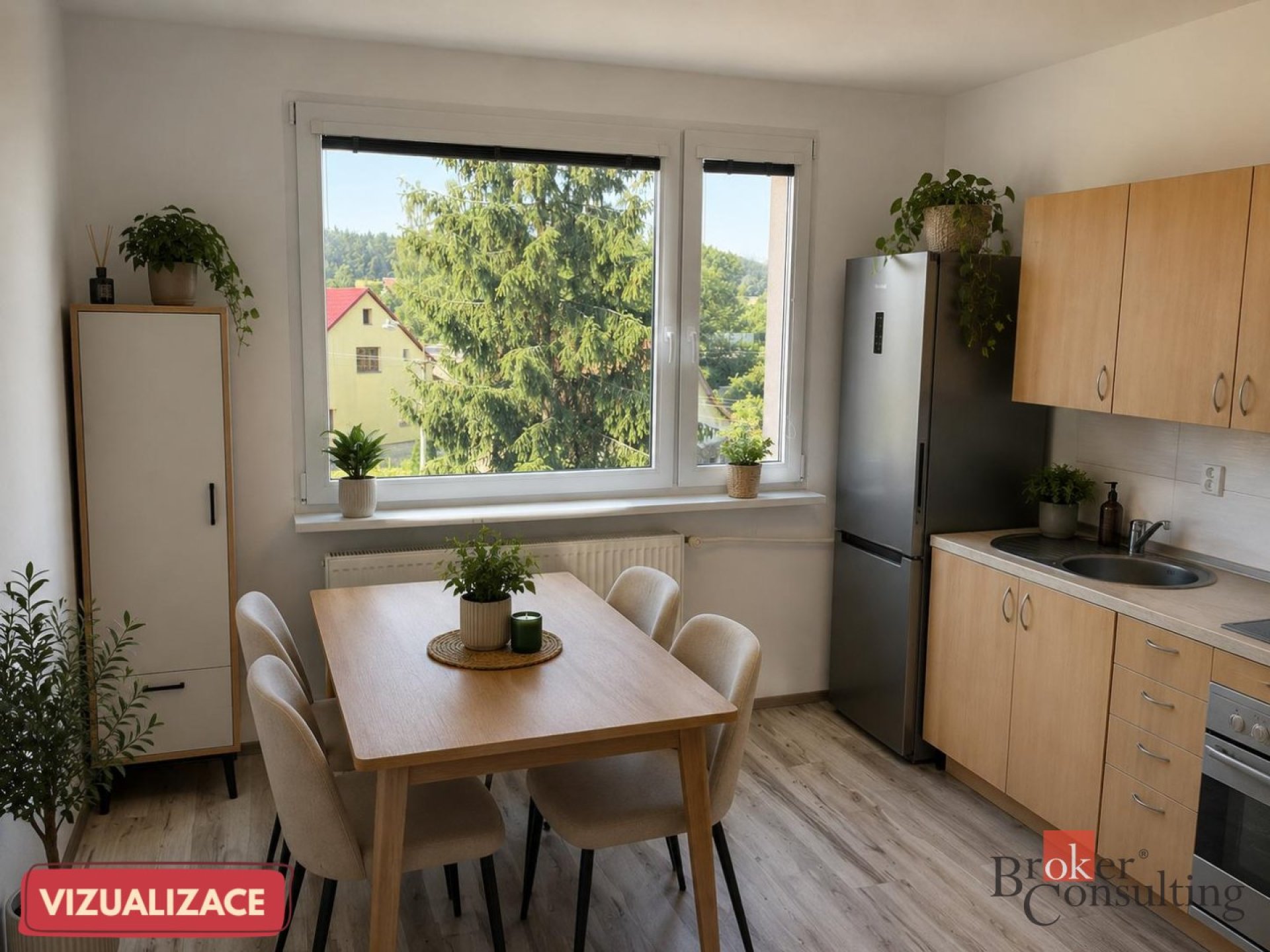 Pronájem, byty/1+1, 38 m2, Sídliště 558, 47154 Cvikov, Česká Lípa [ID 85081]