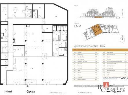 Prodej - komerční objekt, jiný, 488 m²