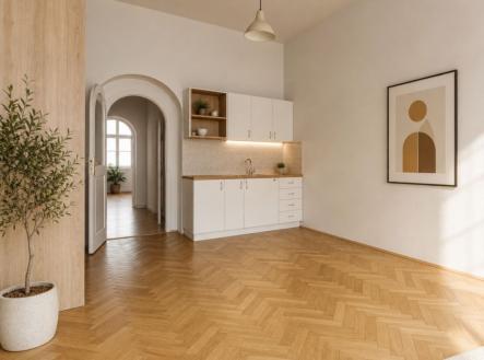 Prodej bytu, 2+kk, 47 m²