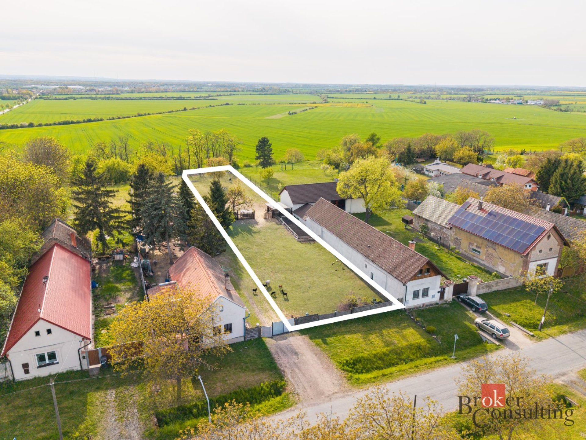 Prodej, pozemky/bydlení, 1401 m2, 28904 Vlkov pod Oškobrhem, Nymburk [ID 84814]