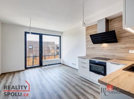 Pronájem bytu, 1+kk, 38,91 m²