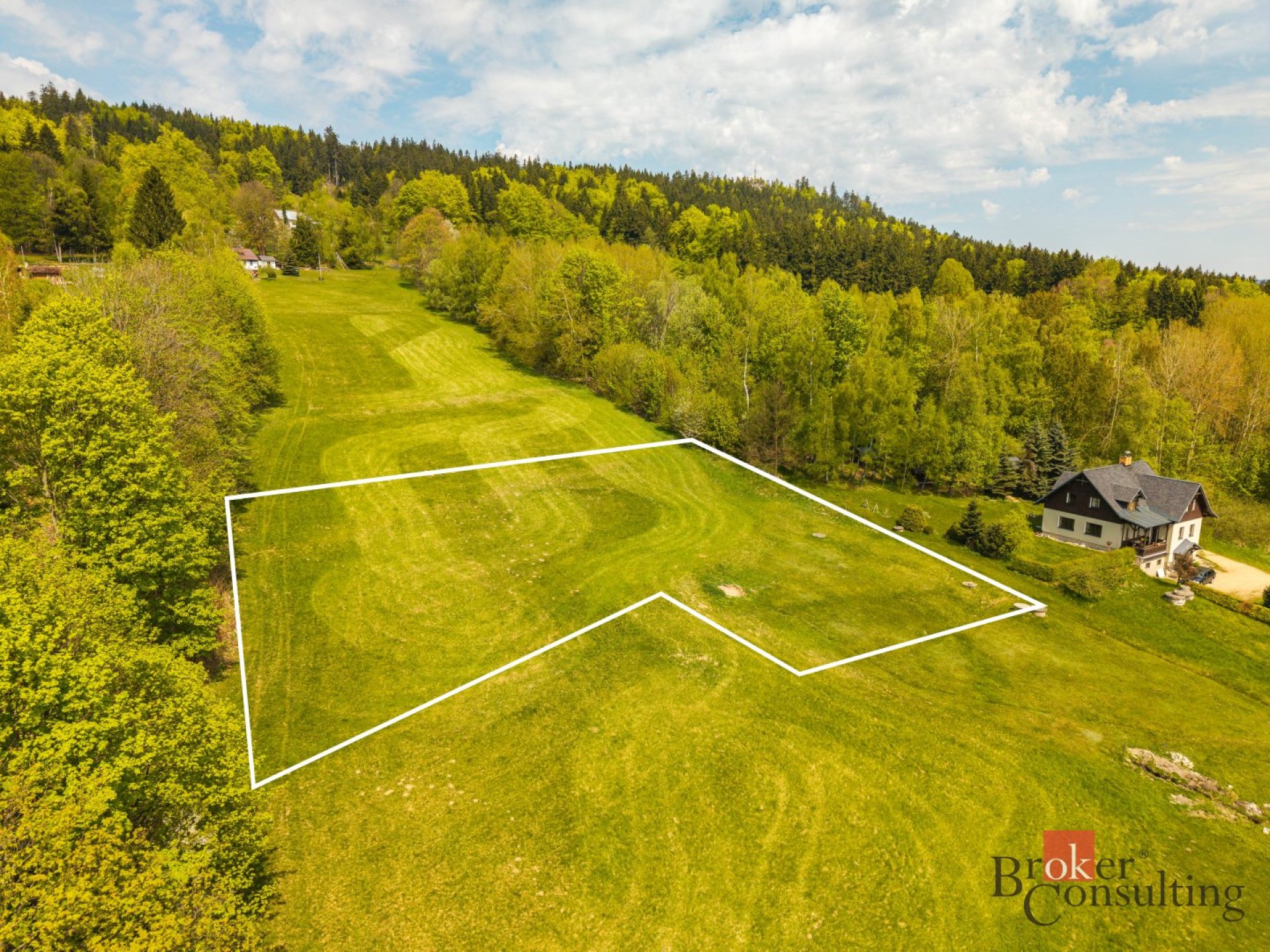 Prodej, pozemky/bydlení, 2523 m2, Velké Hamry , Jablonec nad Nisou [ID 84803]