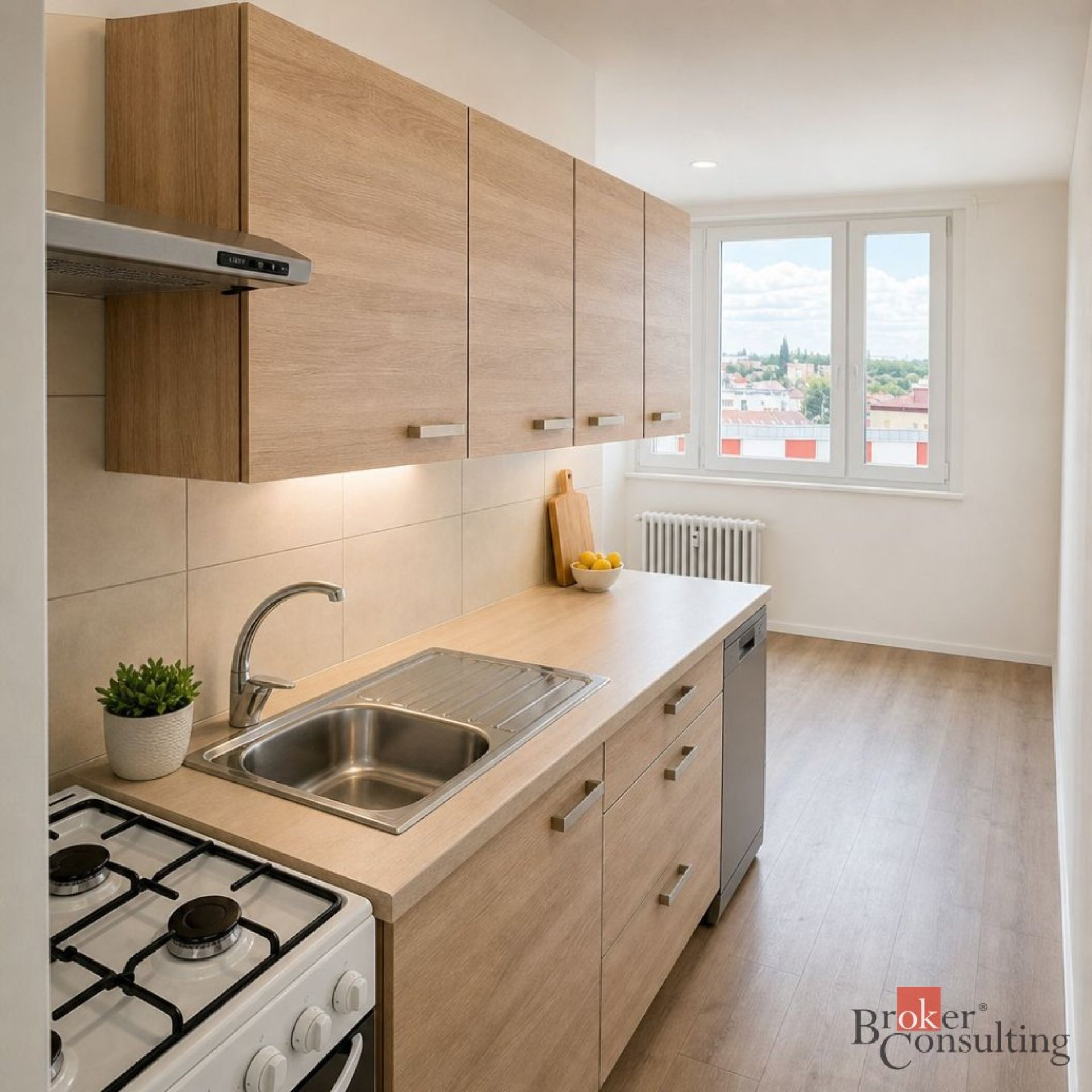 Pronájem krásného bytu 3+1 s lodžií po kompletní rekonstrukci, 72 m², Praha - Záběhlice, ul. Švehlov