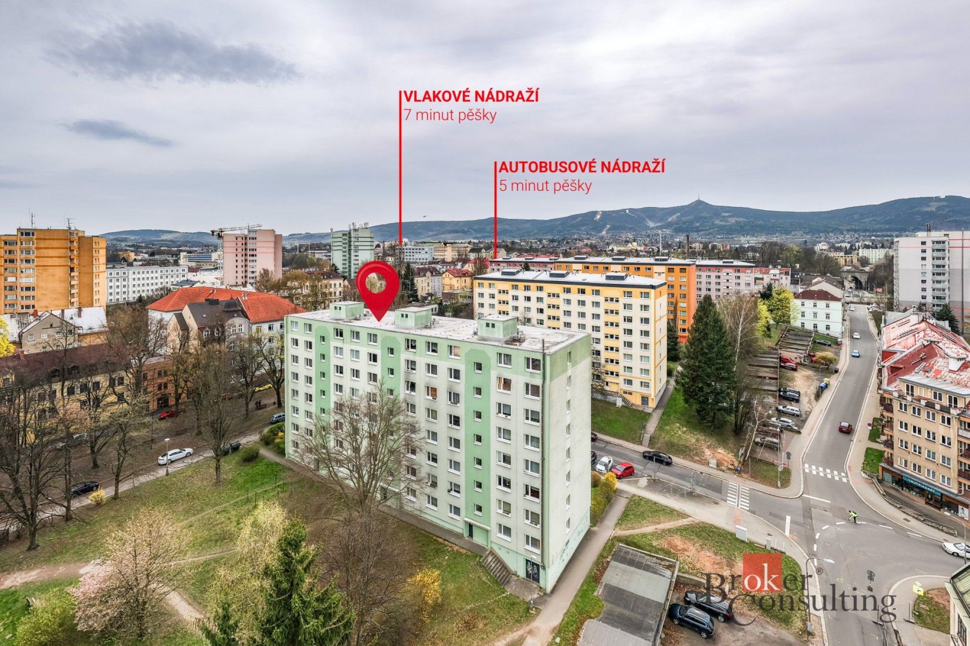 Převod dr. podílu, byty/2+1, 60.3 m2, Oldřichova 206/16, Liberec III-Jeřáb, 46007 Liberec (nečleněné