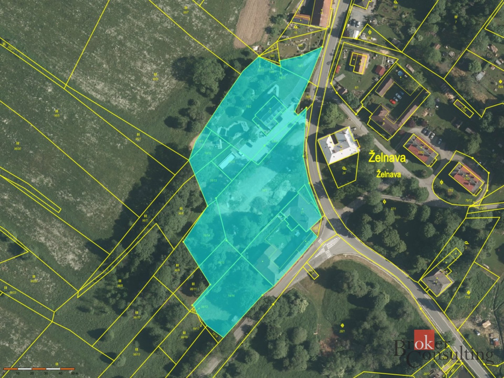 Prodej, komerční/ubytování, 1110 m2, 38451 Želnava, Prachatice [ID 82084]