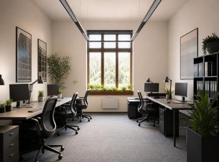 Pronájem - komerční objekt, administrativní budova, 30 m²