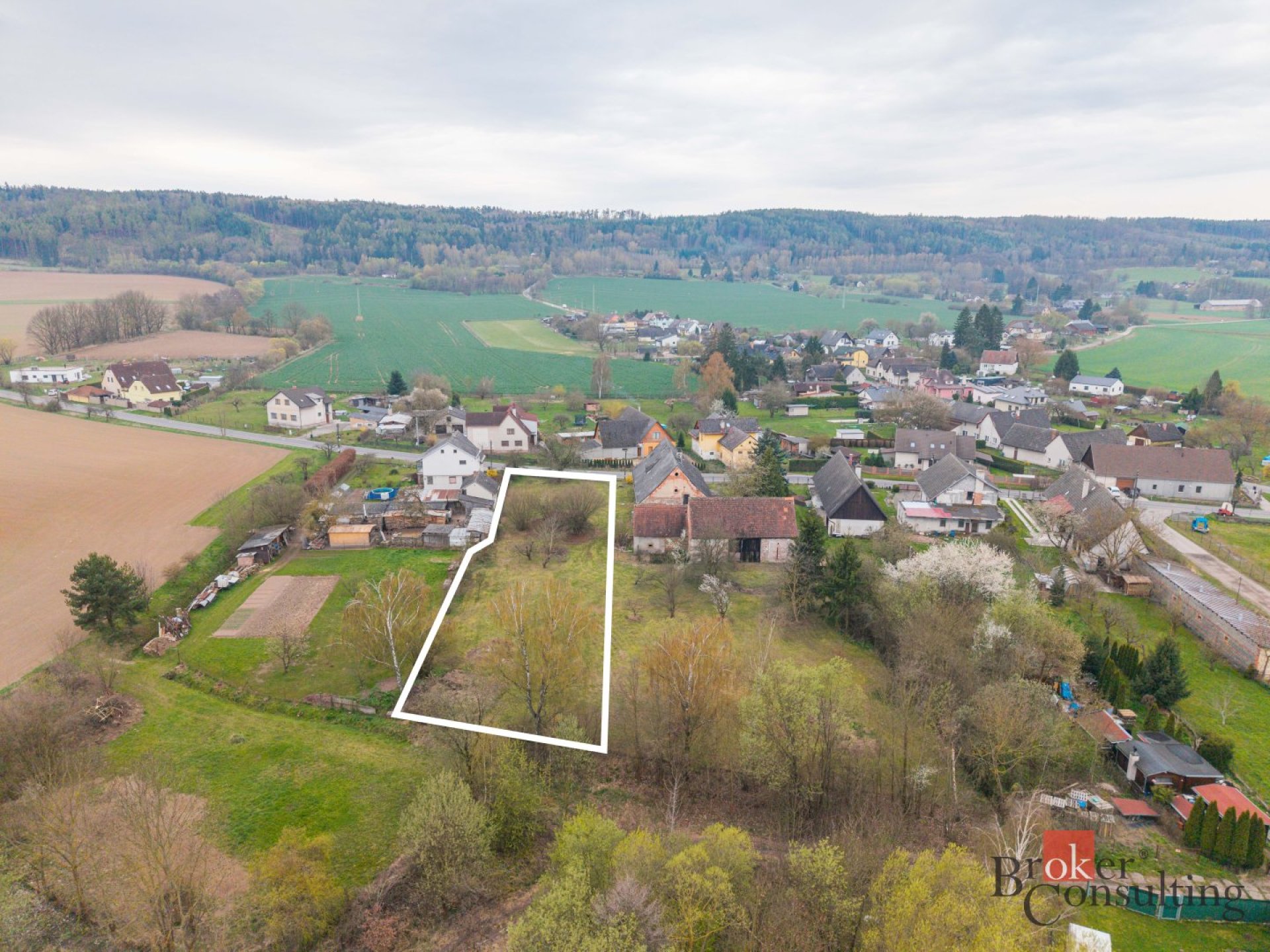 Prodej, pozemky/bydlení, 1821 m2, Žireč 118, 54404 Dvůr Králové nad Labem, Trutnov [ID 84061]