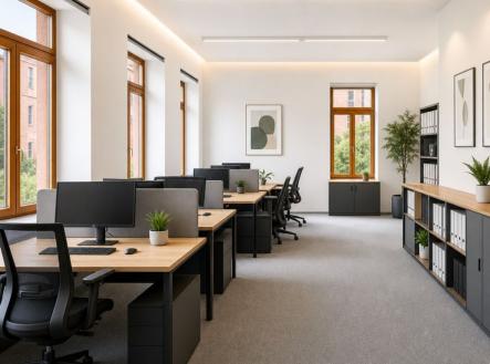 Pronájem - komerční objekt, administrativní budova, 30 m²