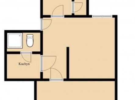 Pronájem - komerční objekt, administrativní budova, 76 m²