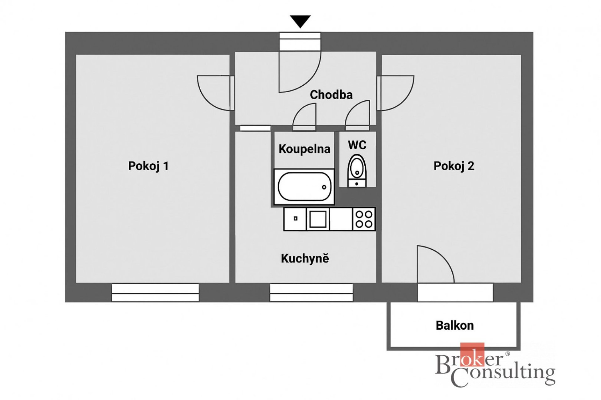 Převod dr. podílu, byty/2+1, 54 m2, Dr. Martínka 1380/28, Hrabůvka, 70030 Ostrava-Jih [ID 86196]