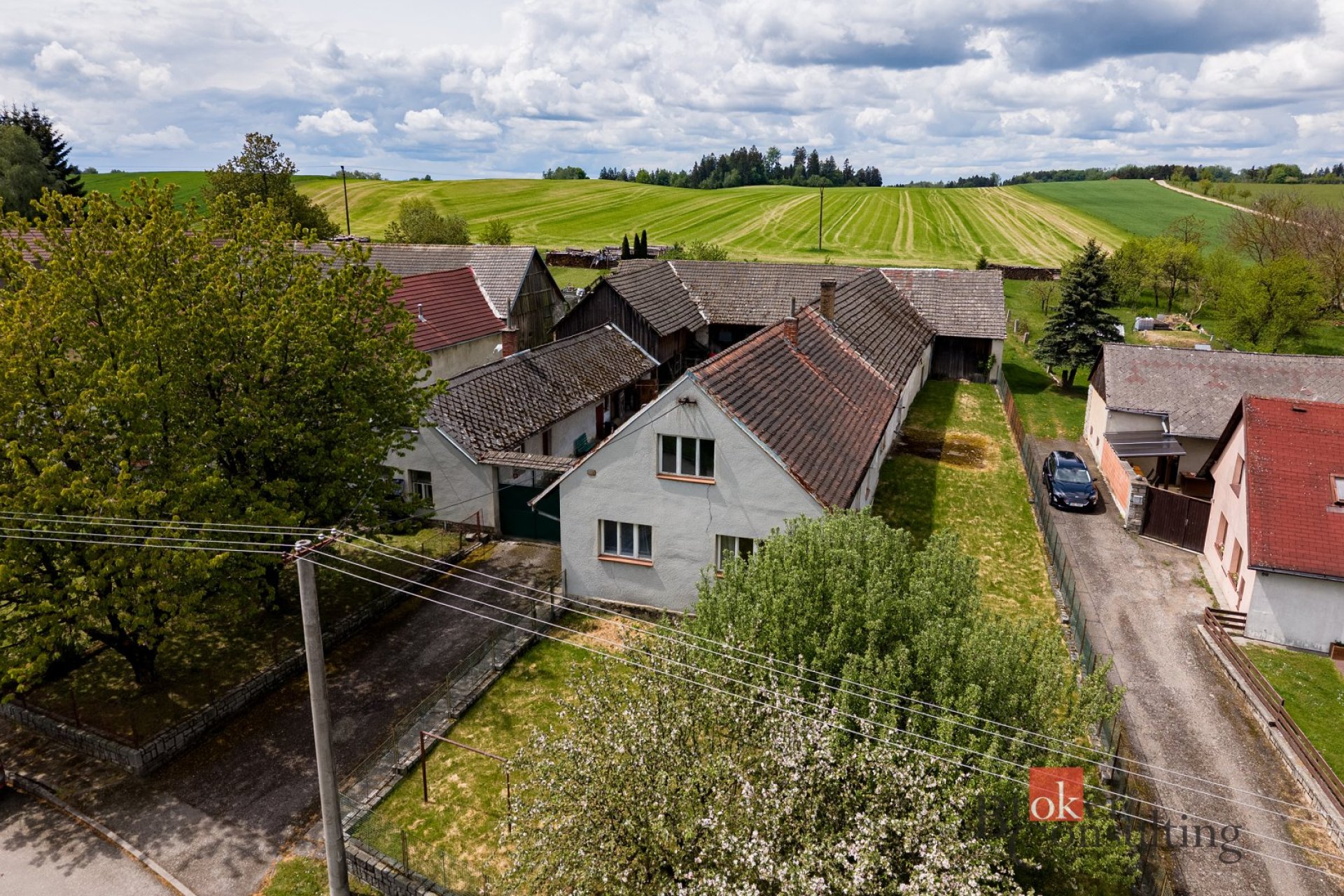 Prodej, domy/zemědělská usedlost, 200 m2, 37853 Zahrádky, Jindřichův Hradec [ID 85811]