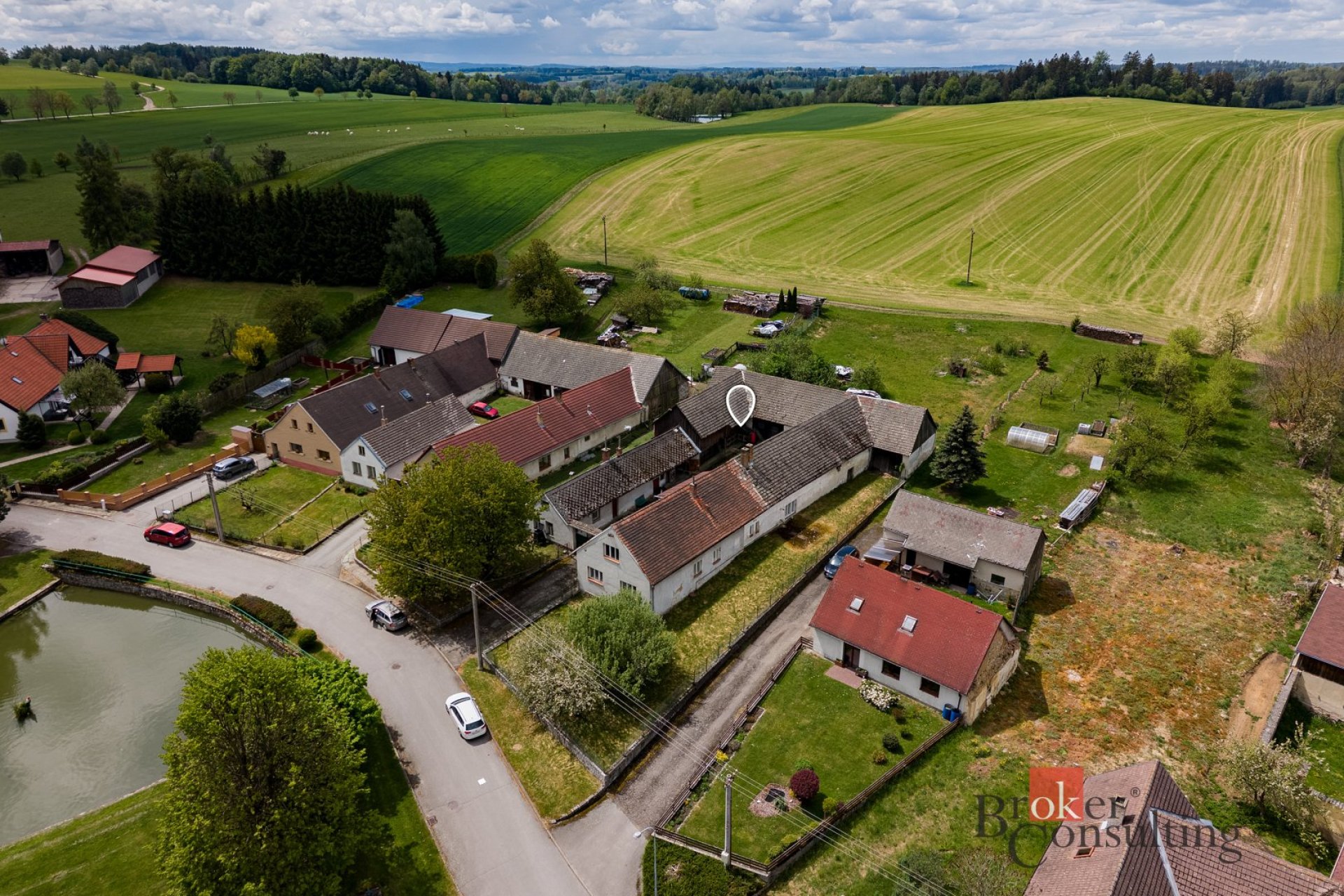 Prodej, domy/zemědělská usedlost, 200 m2, 37853 Zahrádky, Jindřichův Hradec [ID 85811]