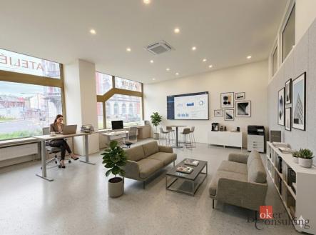 Pronájem - komerční objekt, administrativní budova, 141 m²