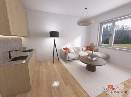 Prodej bytu, 2+kk, 39,7 m²