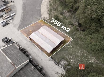 Pronájem - komerční objekt, sklad, 350 m²