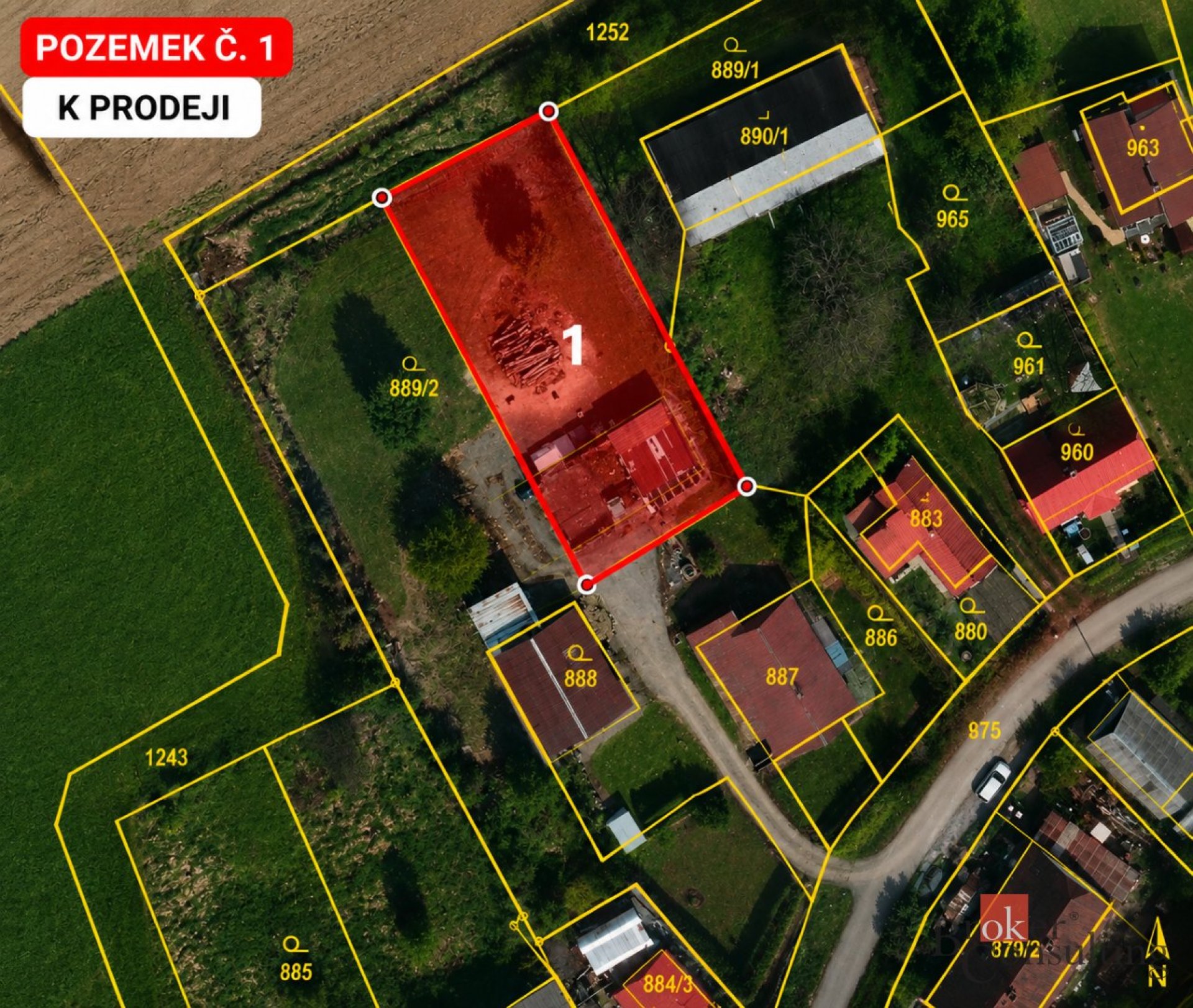 Prodej stavebního pozemku