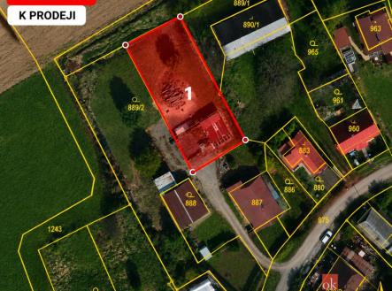 Prodej - pozemek pro bydlení, 1 623 m²