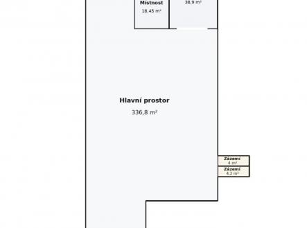 Pronájem - komerční objekt, výroba, 410 m²