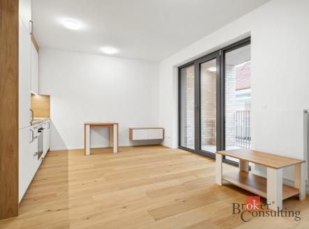 Pronájem bytu, 1+kk, 44 m²